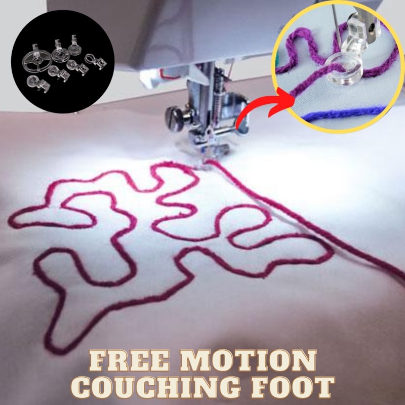 Free Motion Couching Foot