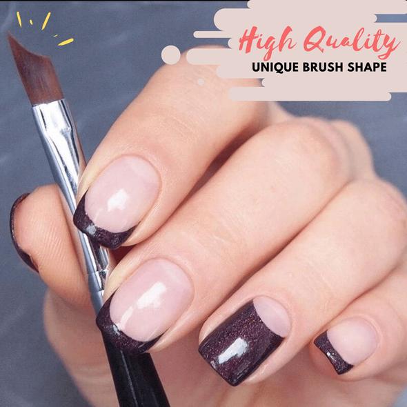 FrenchTip Oblique Nail Brush