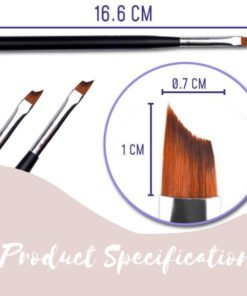 FrenchTip Oblique Nail Brush