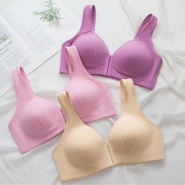 Front Closure Push Up Bra