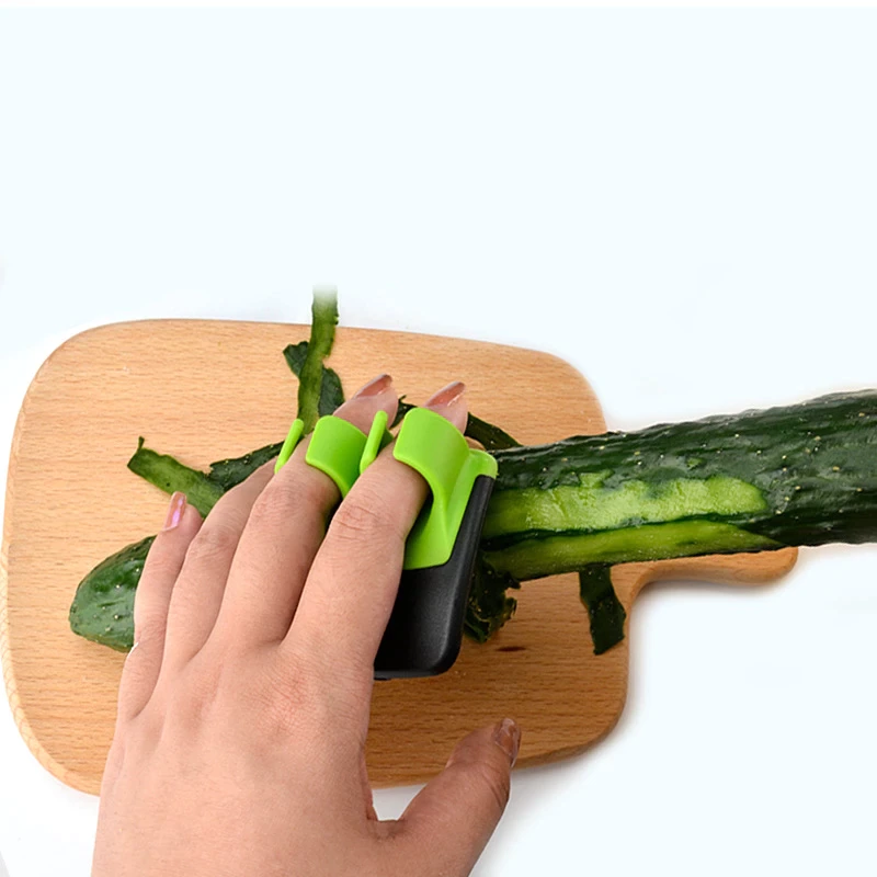 Vegetable & Fruit Two Finger Peeler