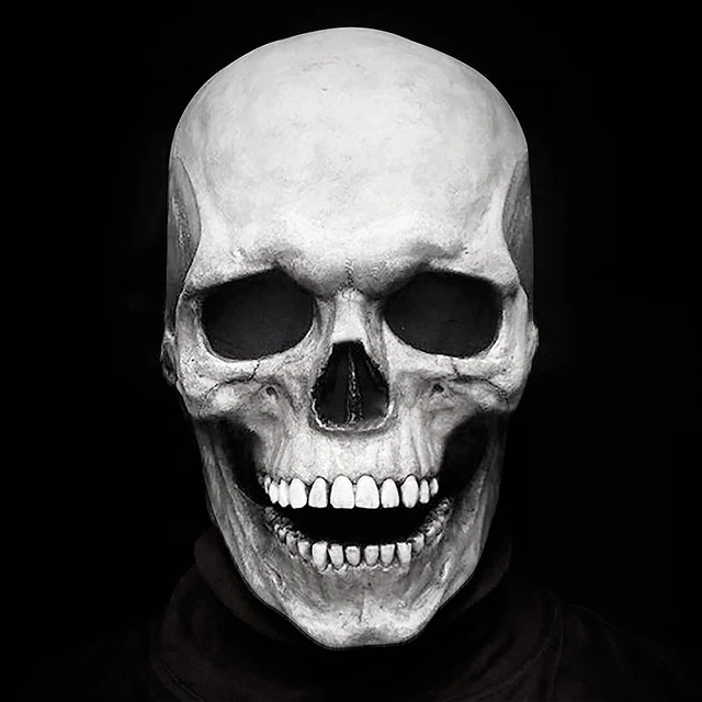 Full Head Skull Ghost Mask