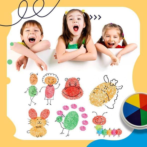 Funny Finger Painting Kit