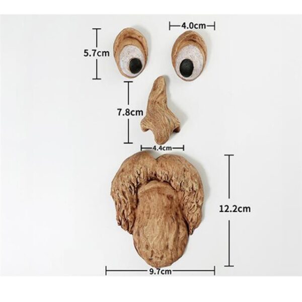 Old Man Tree Face Decoration