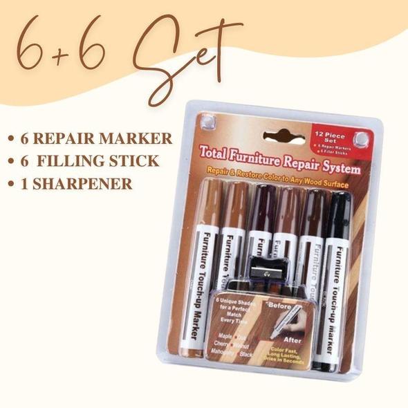 Furniture Scratch Repair Marker Set