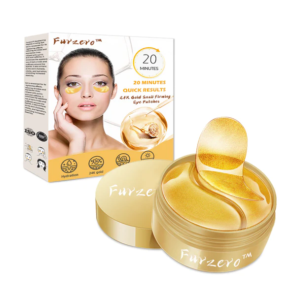 Furzero 24K Gold Snail Firming Eye Patches