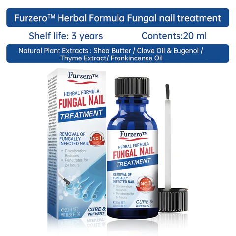 Furzero Herbal Formula Fungal Nail Paronychia Treatment Gel