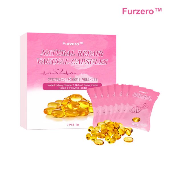 Furzero Instant Itch Relief & Natural Detox & Firming Repair & Pink and Tender Natural Capsules