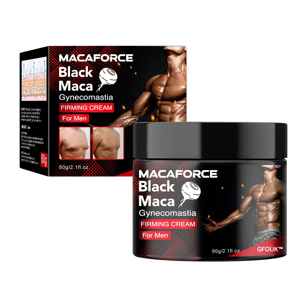 GFOUKď¸ MACAFORCE Black Maca Gynecomastia Firming Cream