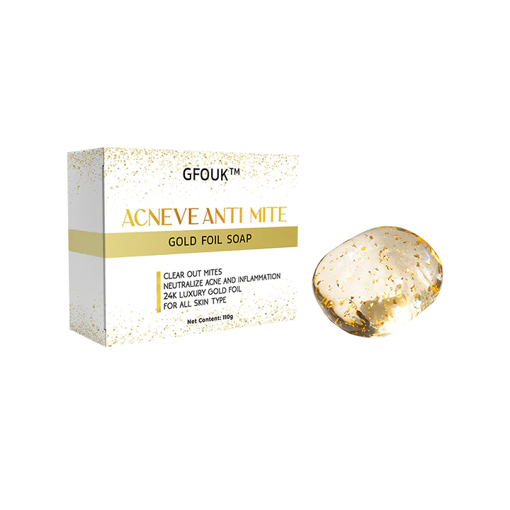 GFOUK AcneVe Anti-Mite Gold Foil Soap