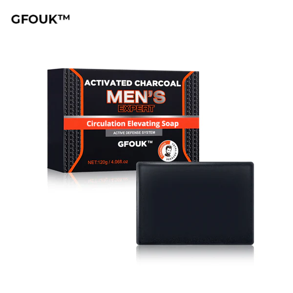 GFOUK Activated Charcoal Circulation Elevating Soap