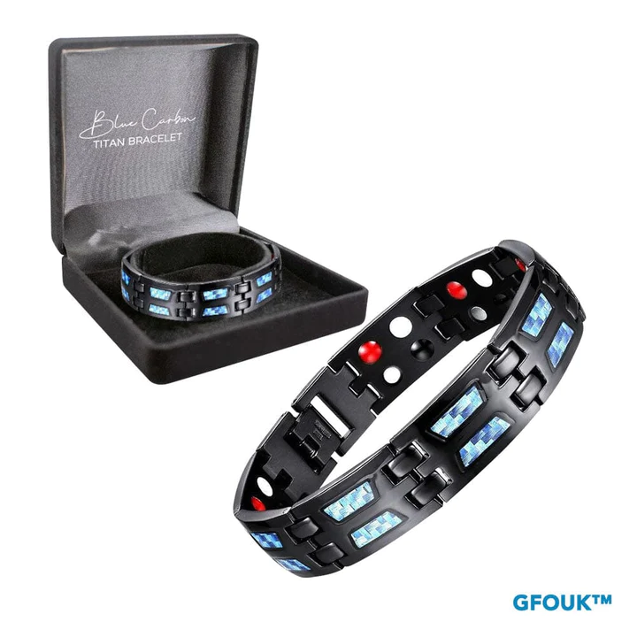 GFOUK Blue Carbon Titan Bracelet