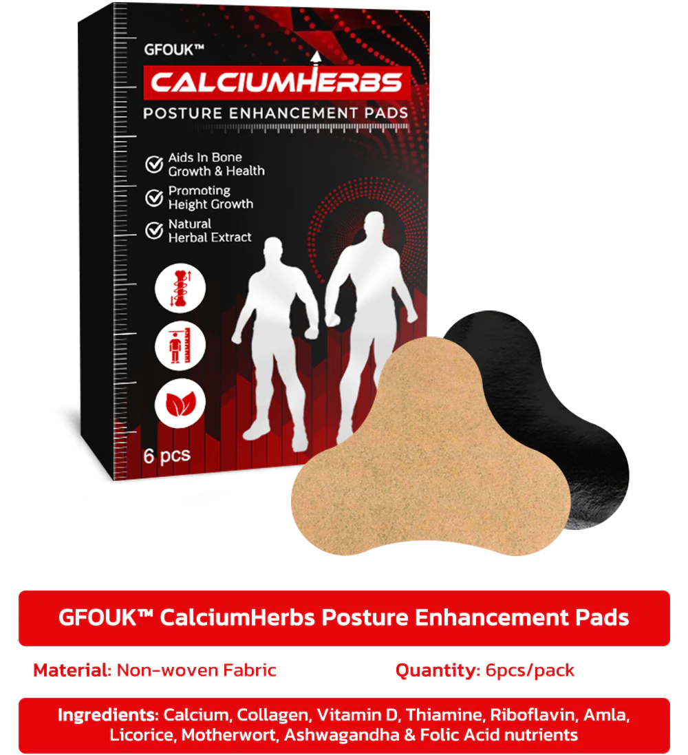 GFOUK CalciumHerbs Posture Enhancement Pads