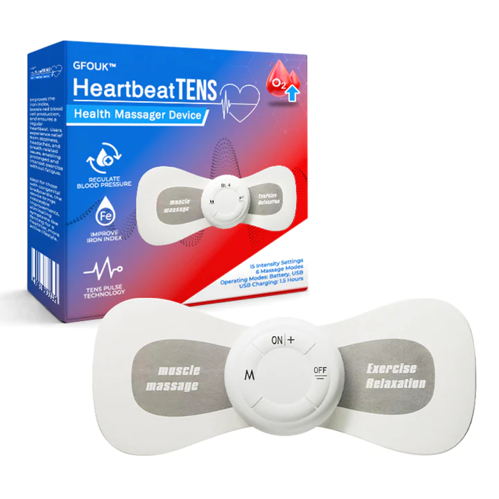 GFOUK HeartbeatTENS Lifeblood Iron Health Massager Device