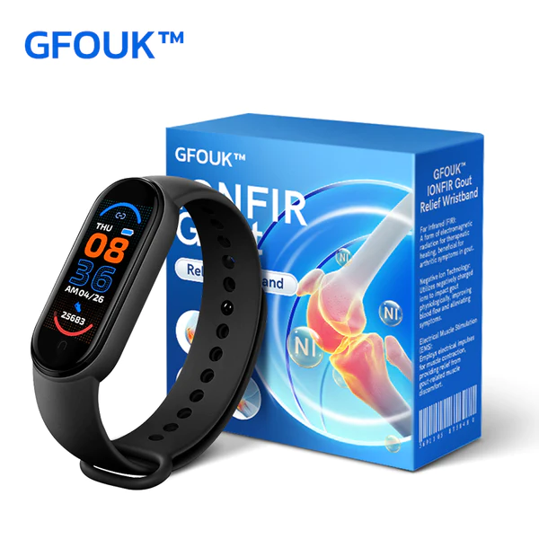 GFOUK IONFIR Gout Relief Wristband