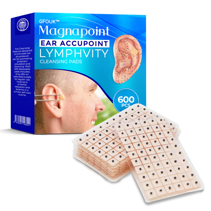 GFOUK Magnapoint Ear Accupoint Lymphvity Cleansing Pads