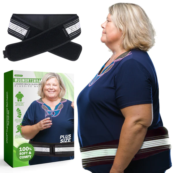 GFOUK Mugwortswrap Health Lower Back Support Belt