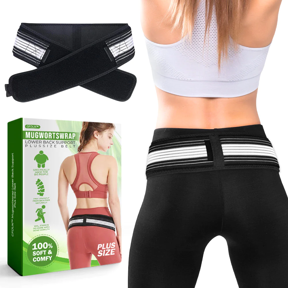 GFOUK Mugwortswrap Lower Back Support Belt