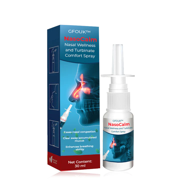 GFOUK NasoCalm Nasal Wellness and Turbinate Comfort Spray