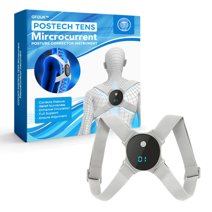 GFOUK POSTECH TENS Microcurrent PostureCorrector Instrument