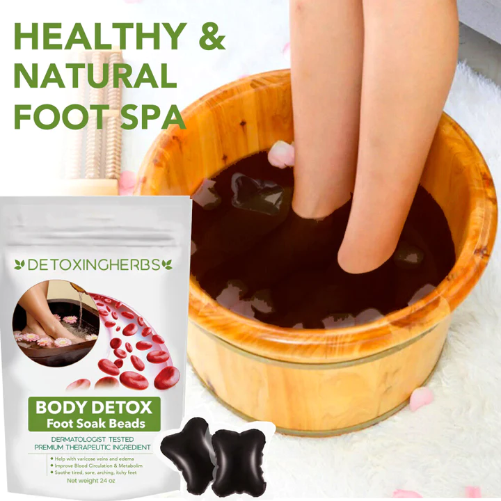 GFOUK DetoxingHerbs Cleansing Foot Soak Beads