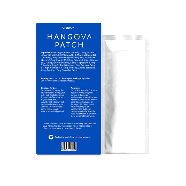 GFOUK HangOva Natural Vitamin B Patch