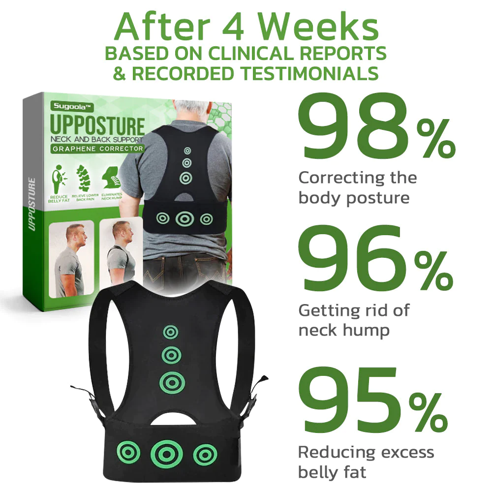 Sugoola UpPosture Neck And Back Support Graphene Corrector