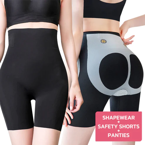 ENTRSKEIon Shaping Shorts,Comfort Breathable Fabric,Contains Tourmaline Fabric