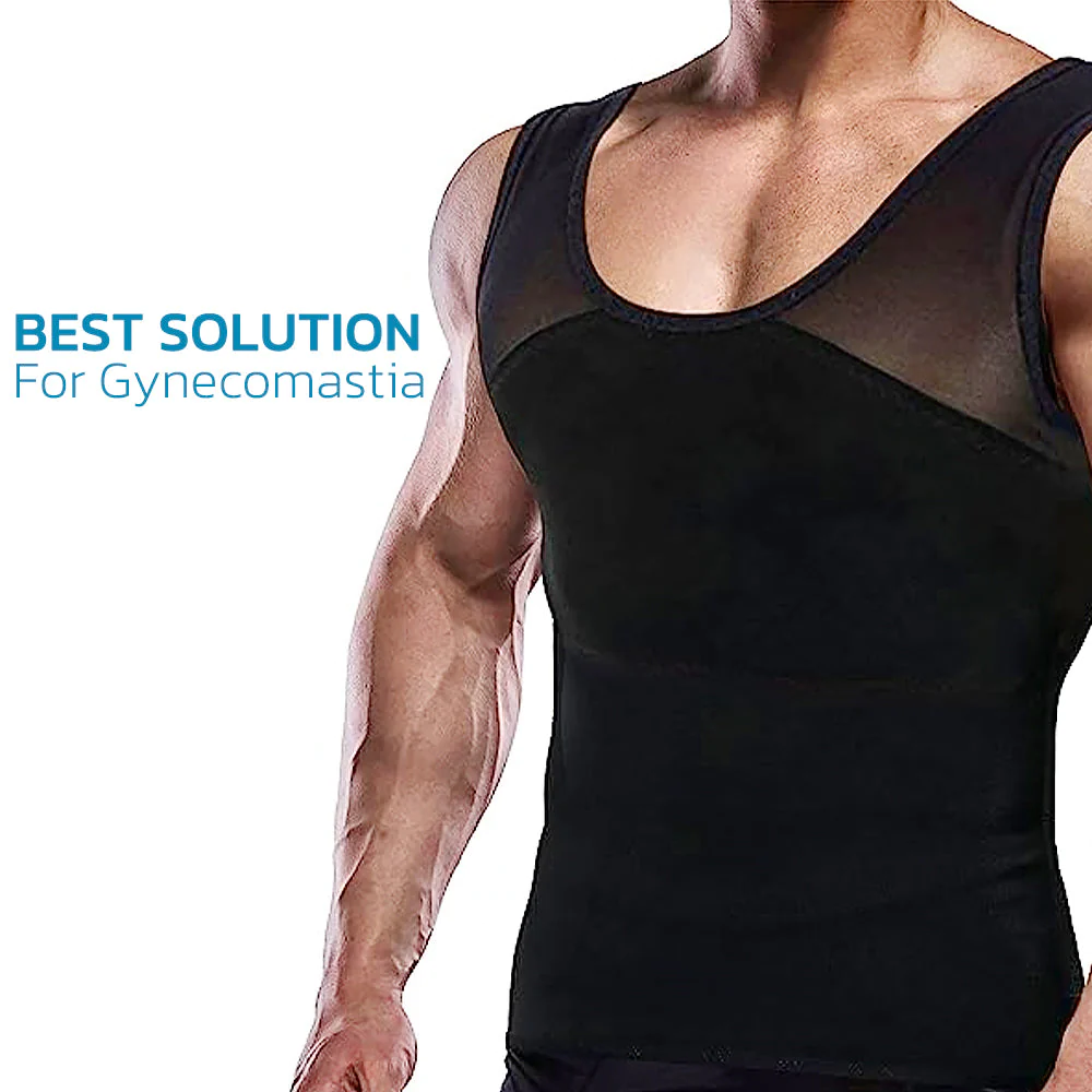 LUCKYSONG GKTY Gynecomastia Compress Tank Top