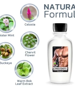 ChestDefy Gynekomastie Reduction Massage Oil