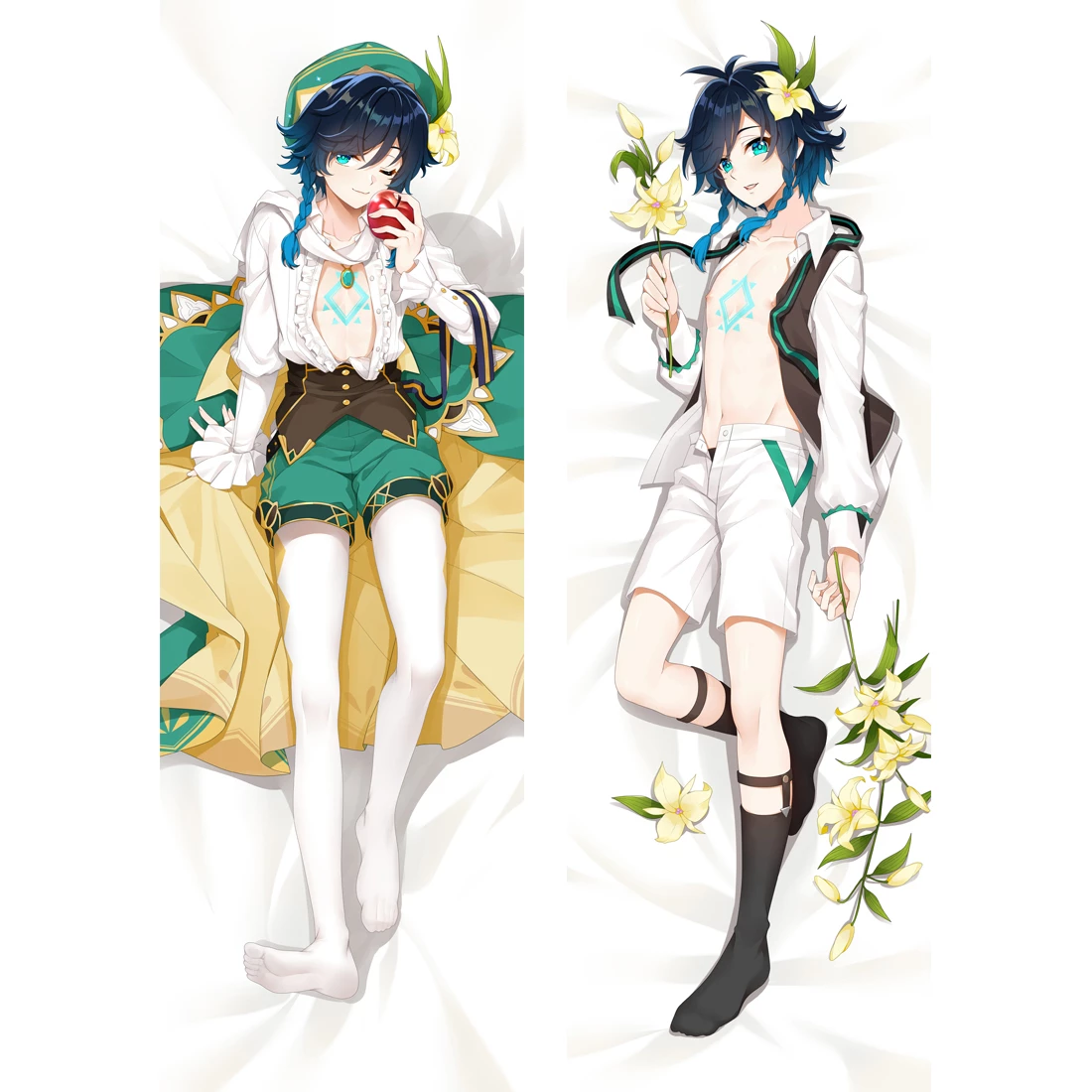 Game Genshin Impact Venti Body Pillow