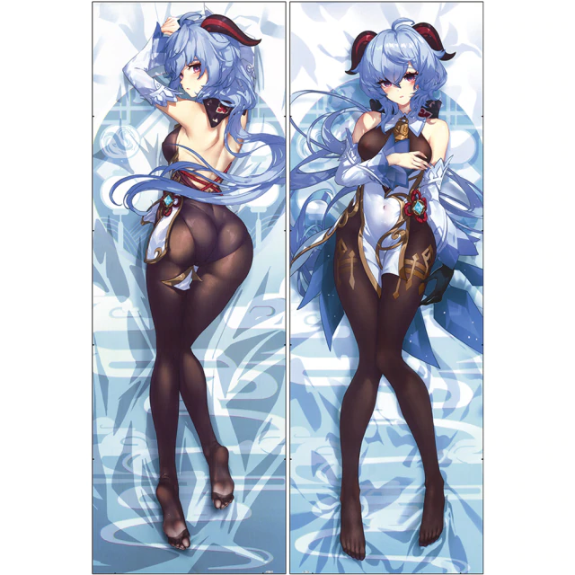 Genshin Impact Ganyu Body Pillow Case