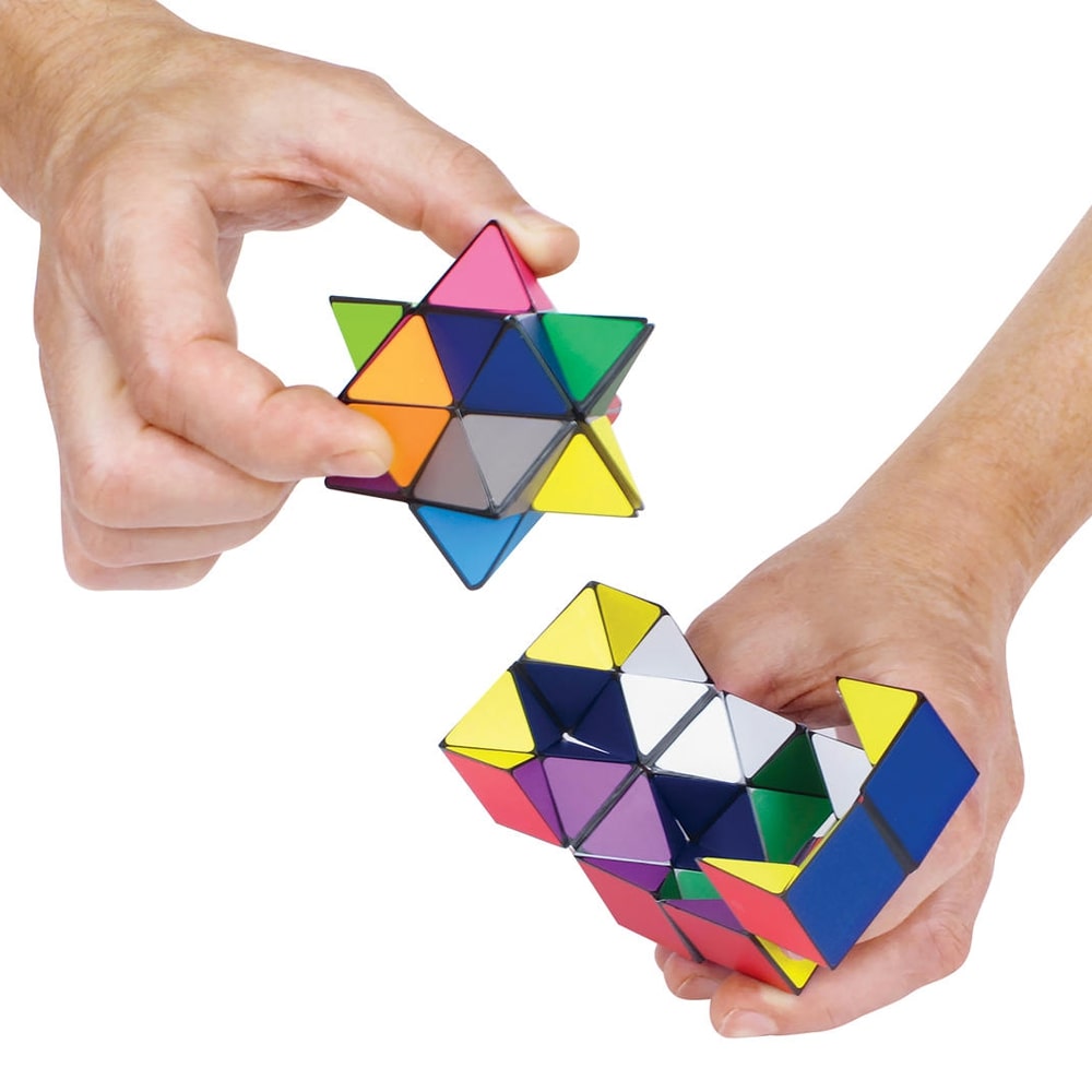 Geometric Star Cube Fidget Toy