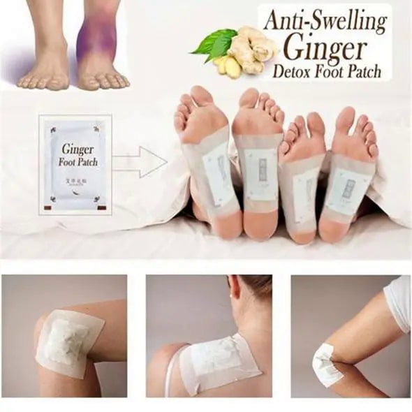 Ginger Detox Foot Pads (10 pcs)