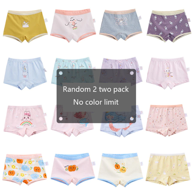 Kids Cotton Anime Girl Panties