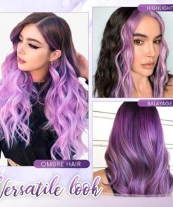 Glam-Up Purple Hair Dye