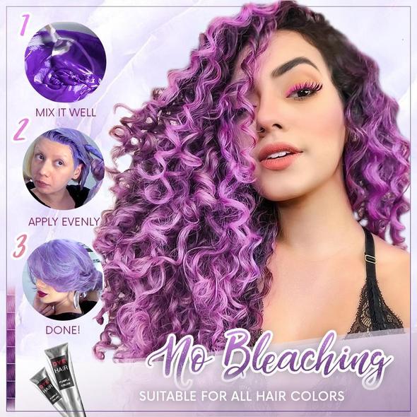 Glam-Up Purple Hair Dye