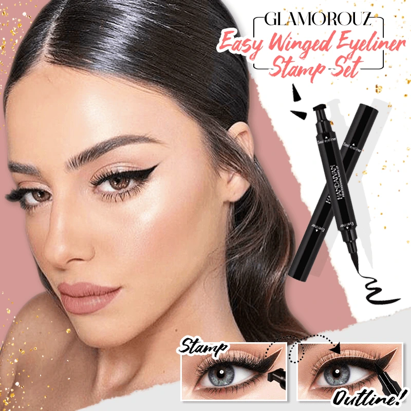 Glamorouz Easy Winged Eyeliner Stamp Set