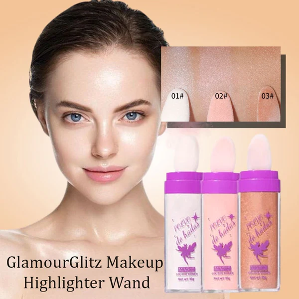 GlamourGlitz Makeup Highlighter Wand