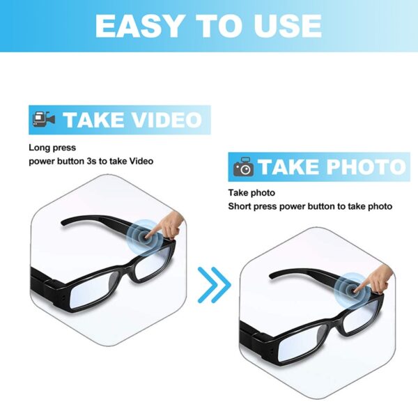 Mini HD Camera Glasses