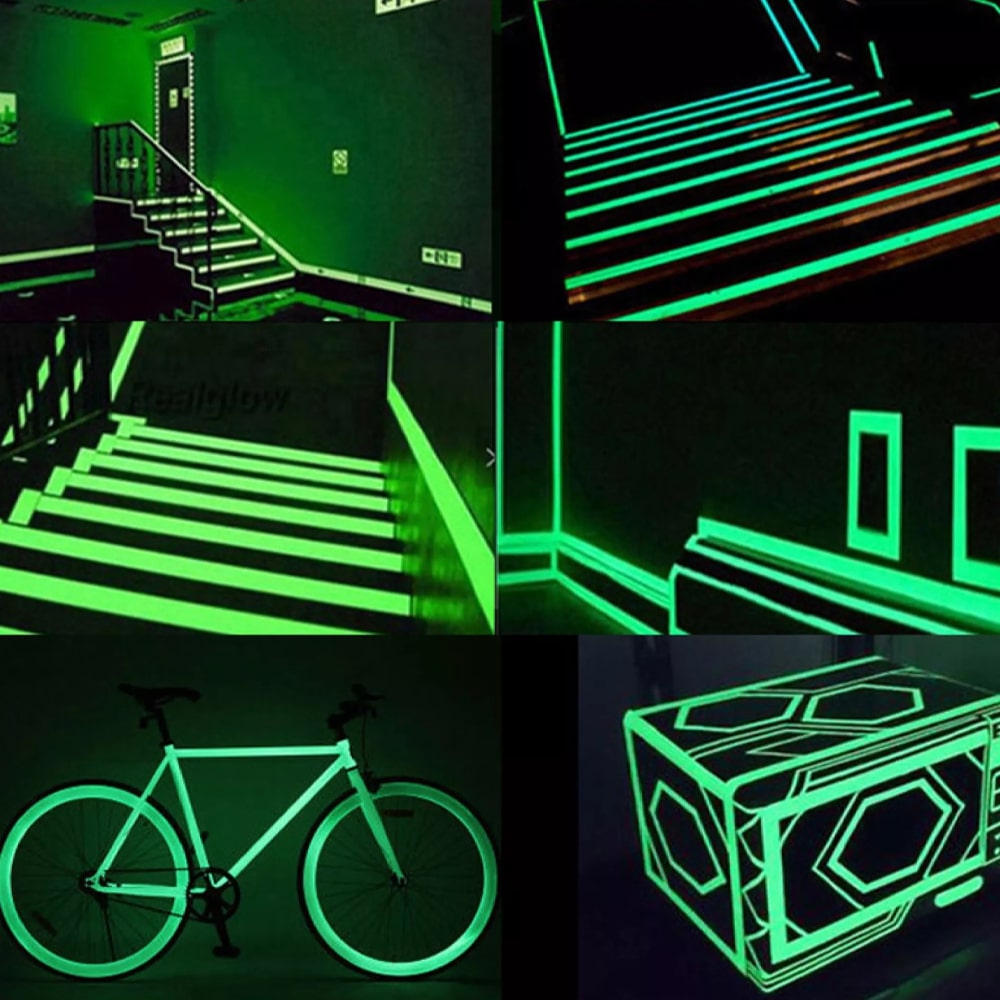 Glow-In-The-Dark Neon Tape