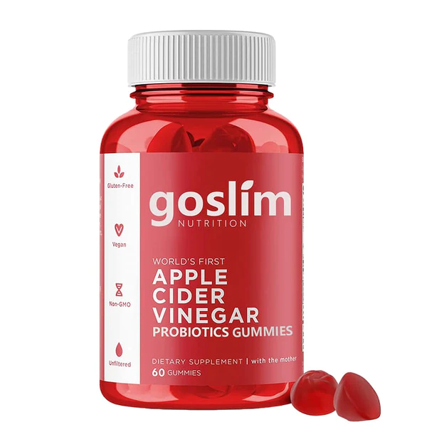 GoSlim Apple Cider Vinegar Slimming Probiotic Gummies