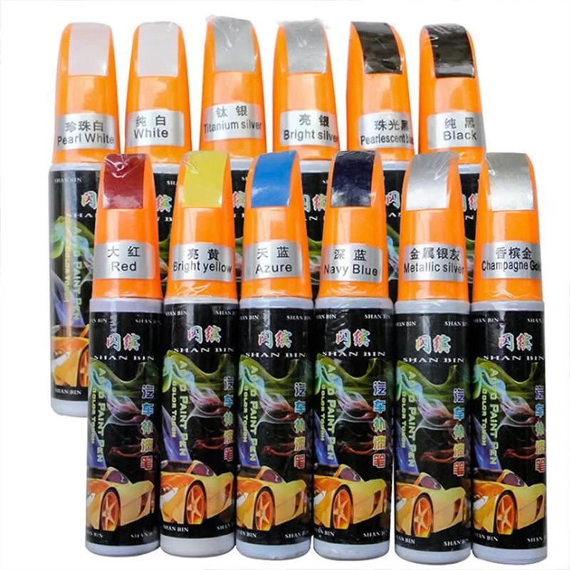 Gold Rcb Car Scratch Repair Paint Pen