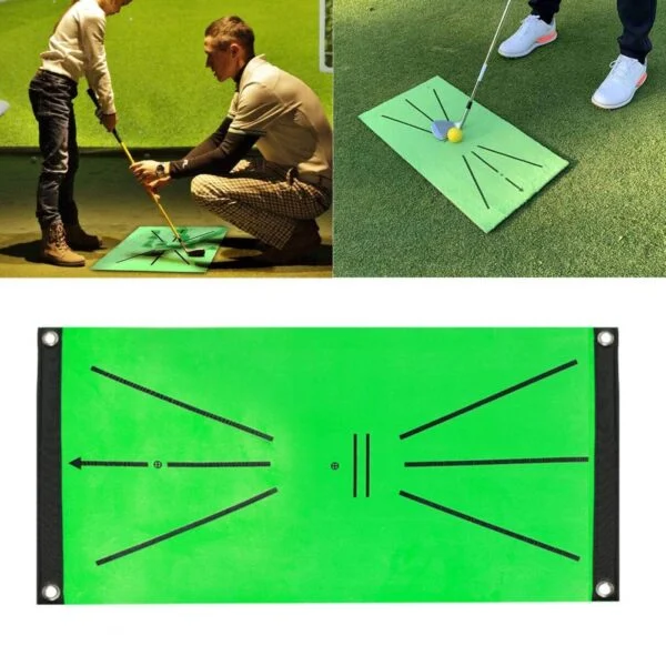 Golf Correct Swing Trajectory Training Mat