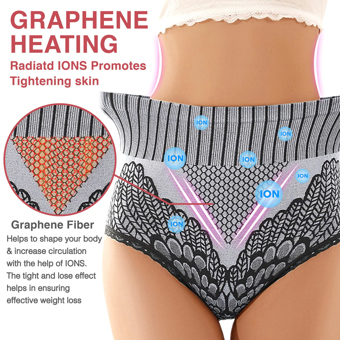 Graphene Fibre Restoration High Waist Briefs