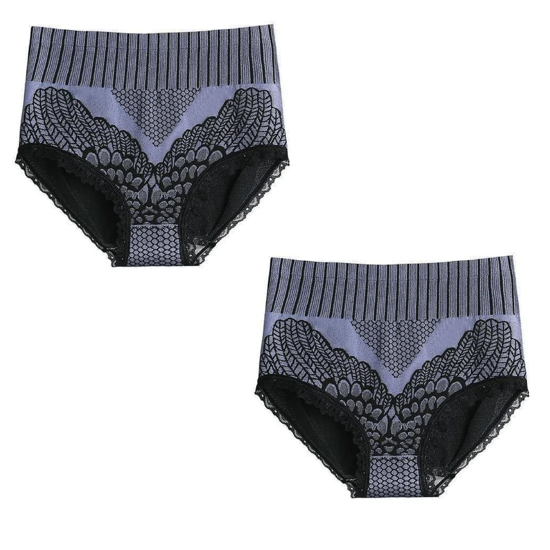 Oveallgo Graphene Fiber Restoration High Waist Briefs