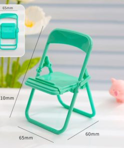 Versatile Mini Folding Chair Phone Stand