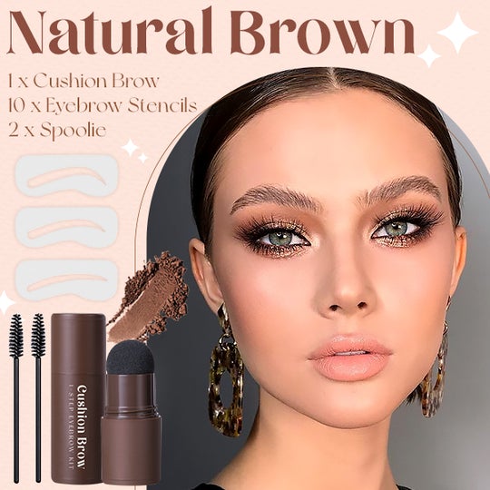 Cushion Brown 1-Step Eyebrow Kit