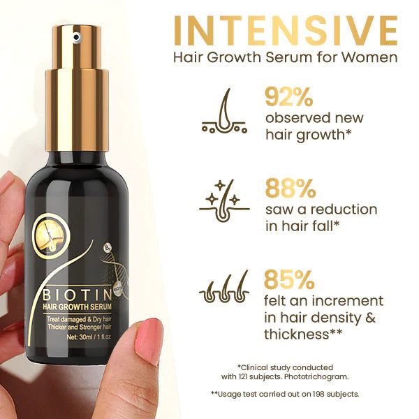 BIOTIN Essence Hair Growth Pump-Serum