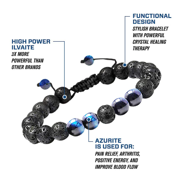 Energeti PRO Azurite Radioactive Bracelet